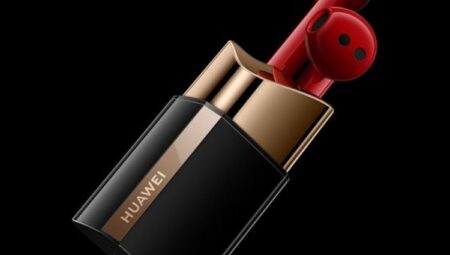 Ruj Şeklinde Kulaklık Huawei FreeBuds Lipstick