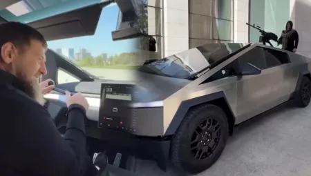 Tesla Cybertruck krizi! Ramazan Kadirov’un savaş aracına dönüşen Tesla’sı uzaktan kapatıldı