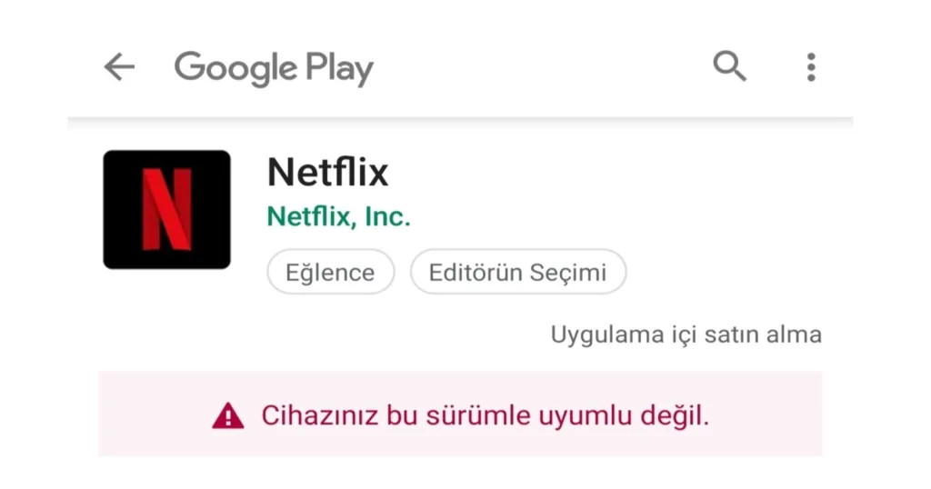 Android cihazınız bu sürümle uyumlu değil hatası neden olur! Nasıl çözülür?