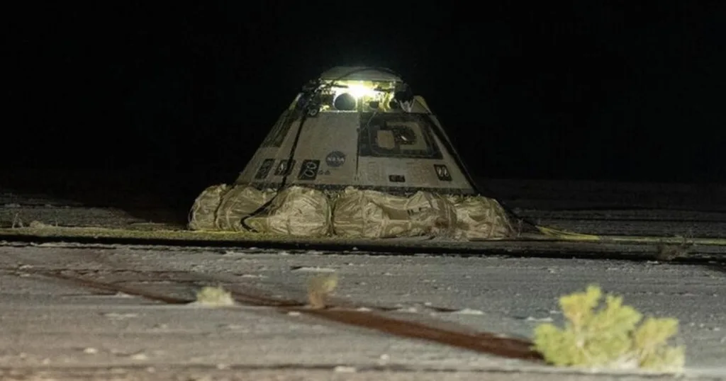 Boeing Starliner iniş yaptı! Güvenlik sorunlarına rağmen görev tamamlandı
