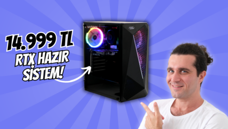 Uygun fiyatlı RTX 3050 hazır sistem incelemesi ve oyun performansı!