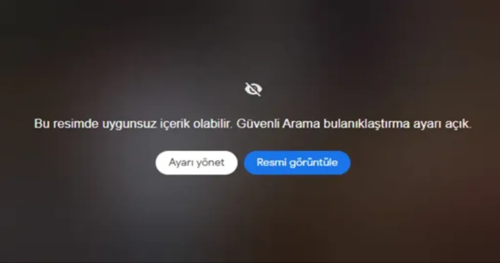 Google uygunsuz içerik filtresini kapatma nasıl yapılır?