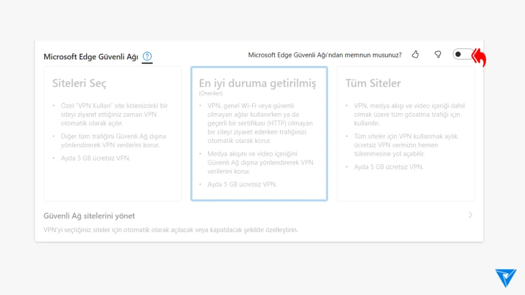 Microsoft Edge VPN açma işlemi nasıl yapılır?