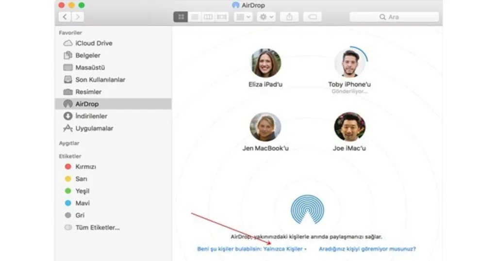 Apple cihazlarında AirDrop özelliğini kontrol altında tutun