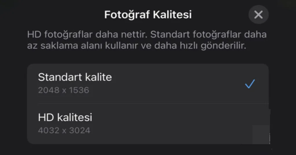 WhatsApp HD fotoğraf gönderme özelliği nasıl kullanılır! Yüksek kalitede fotoğraf ve video gönderin