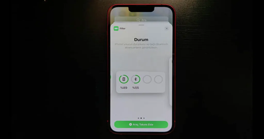 Tek adımda iPhone pil yüzdesi görme! Bataryanın durumunu öğrenin