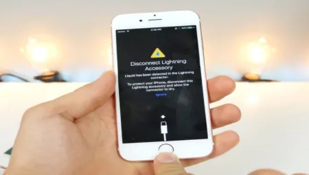 iPhone’da bağlantı noktasında sıvı algılandı hatası nedir? Nasıl çözülür?