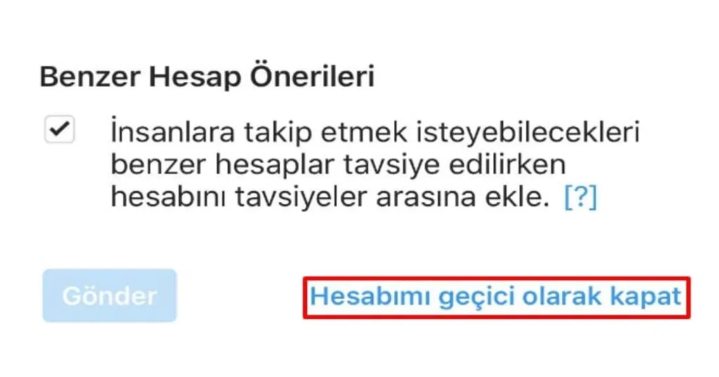 Instagram hesabını kapatma! Geçici veya kalıcı olarak nasıl yapılır?