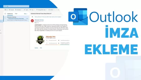 Outlook imza ekleme nasıl yapılır?