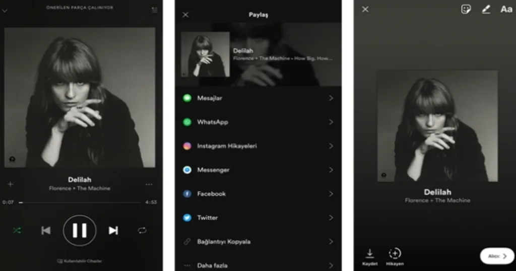 Instagram’da Spotify şarkıları paylaşma! Nasıl Yapılır?