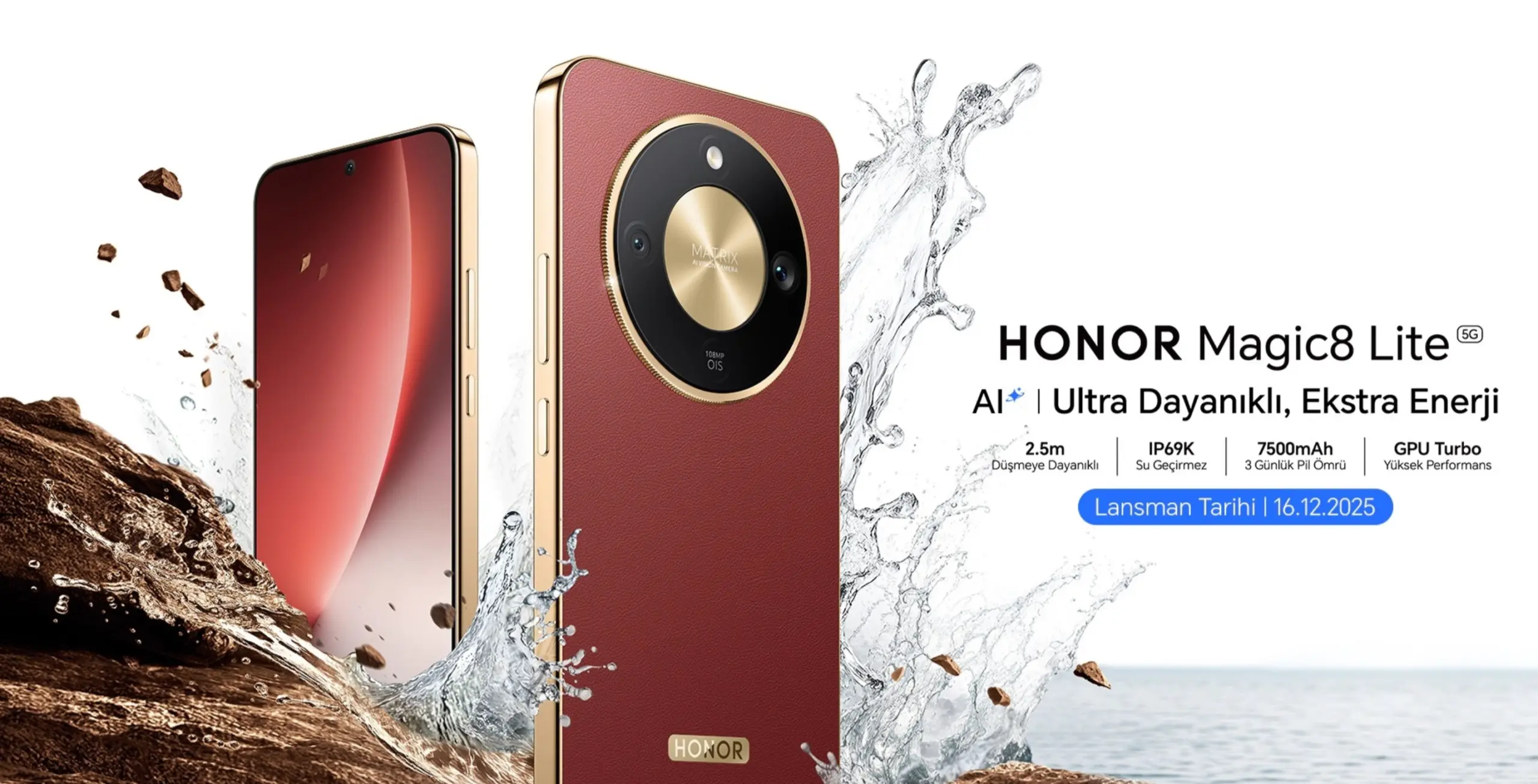 Honor Magic 8 Lite tanıtıldı