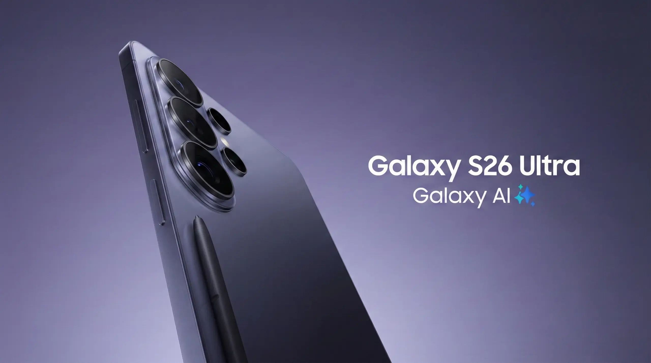 Samsung Galaxy S26 Ultra, mor renk seçeneğiyle göründü