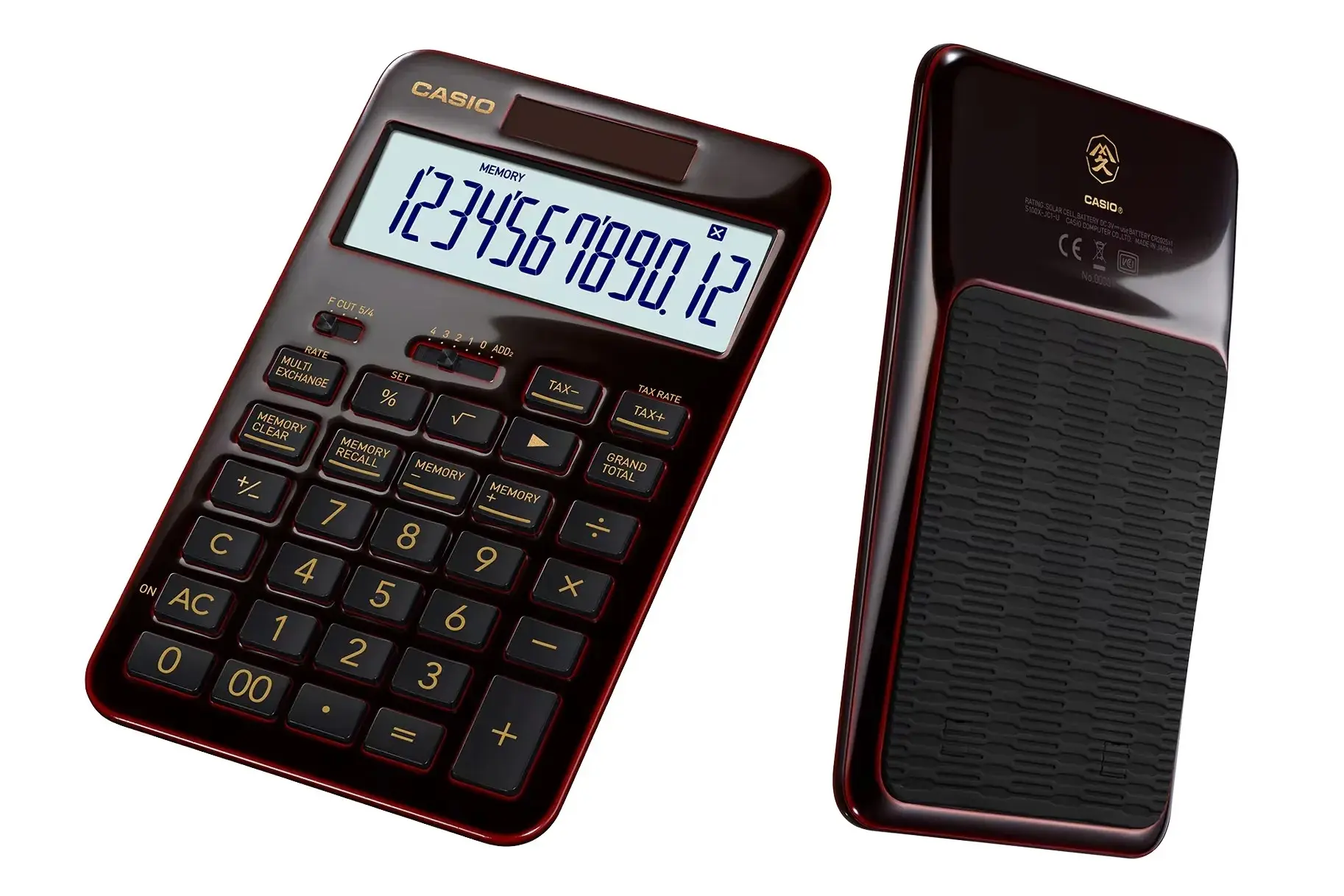 Casio’dan sınırlı üretim lüks hesap makinesi