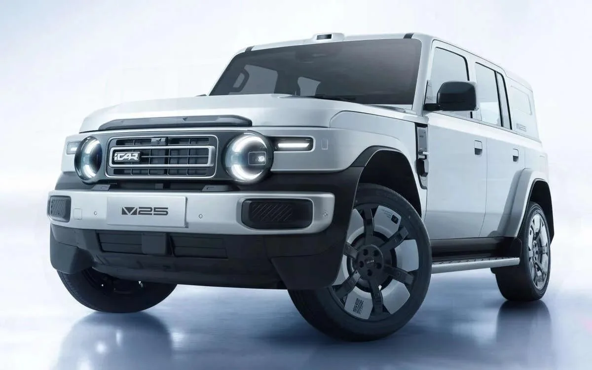 Chery iCaur V25 sahneye çıktı