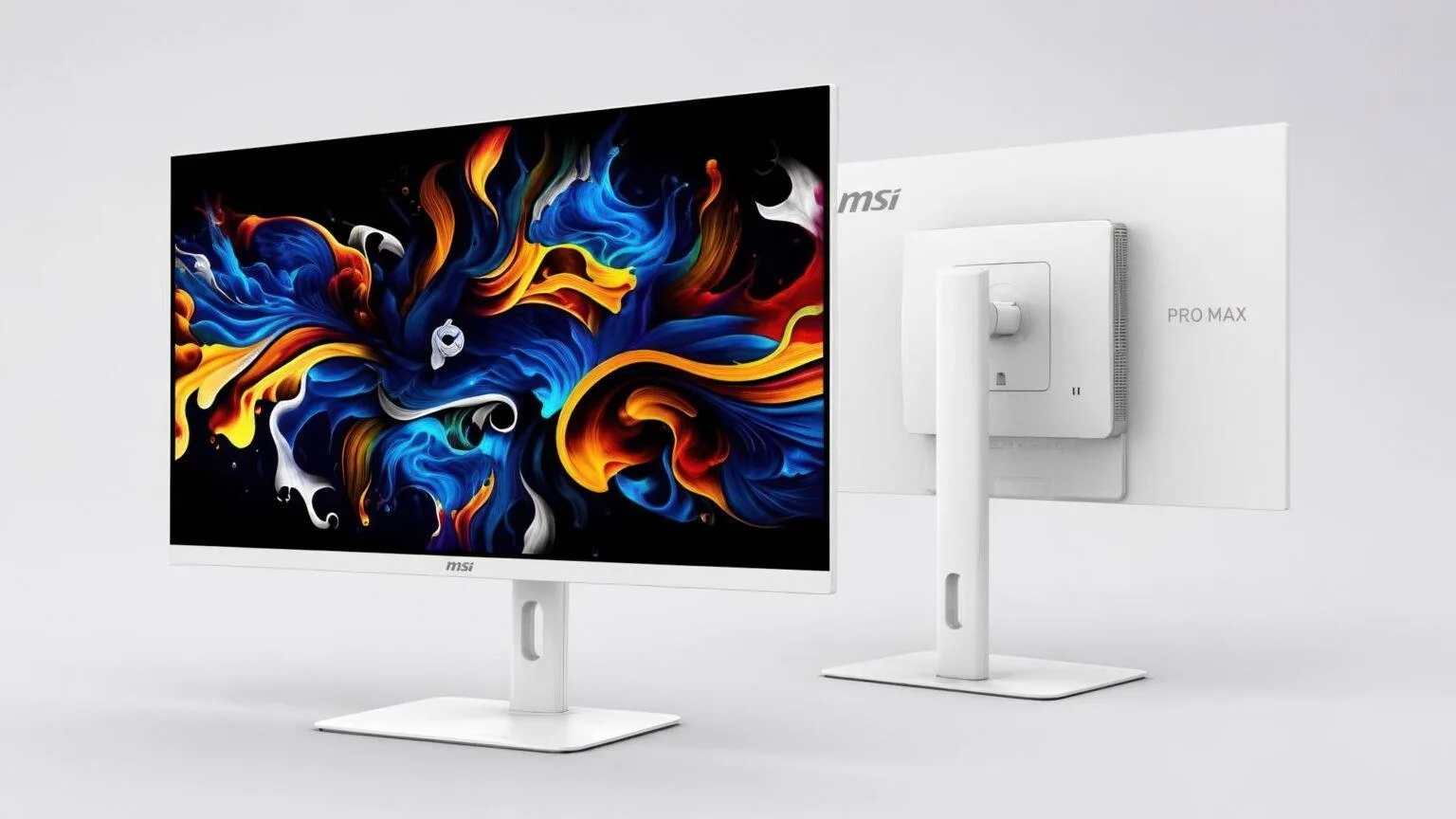 MSI dünyanın ilk mürekkep püskürtmeli (IJP) 4K 120 Hz OLED monitörünü tanıttı