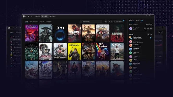 Epic Games Launcher yenilendi ve Steam’den 1,8 kat daha hızlı oldu